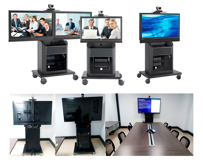 Mueble para videoconferencias