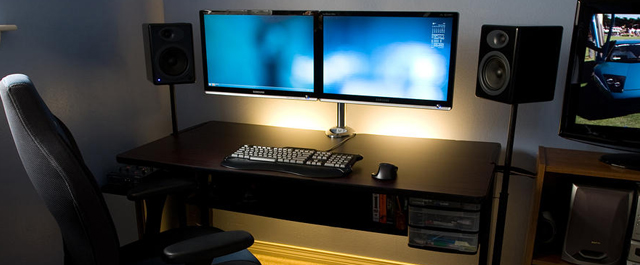Reafirmar Preocupado Tentáculo Base para fijar pantallas del computador al escritorio mueble | Bases y  Soportes Ltda